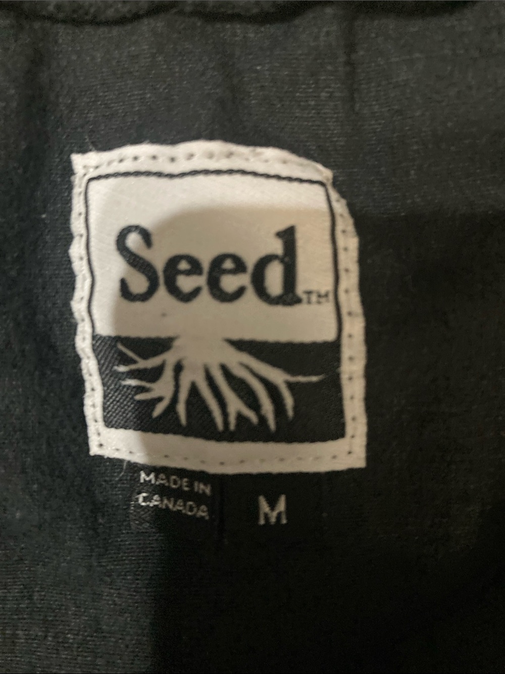 Seed harem pants. Black, size medium. Unisex. - Picture 12 of 12